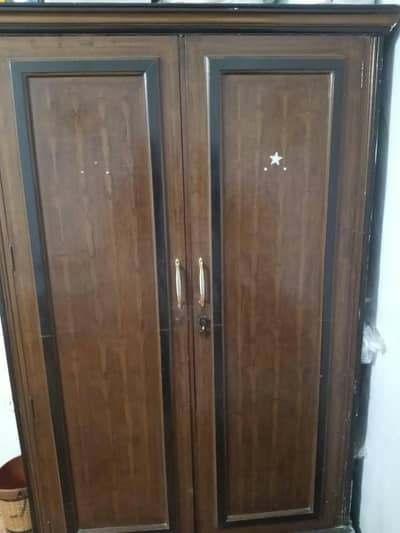 02 door Wardrobe and Dreasing table for sale