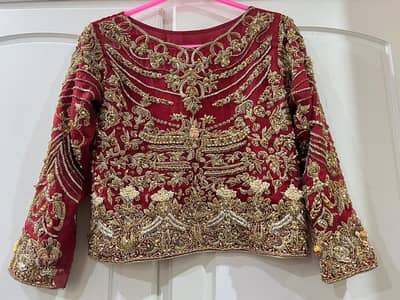 Small-medium size bridal lehanga