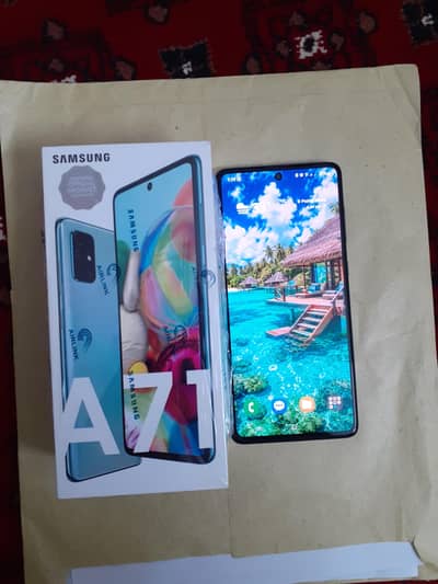 SAMSUNG GALAXY A71 FOR SALE PTA Approved 8/128GB