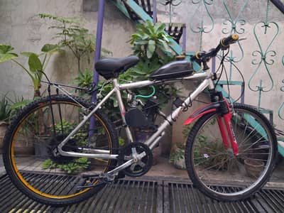 Imported Aluminium Motorized Bicycle | Petrol Engine Gear Cycle