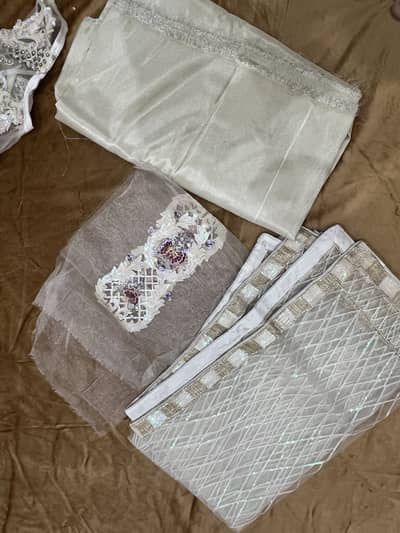Fancy white party dress