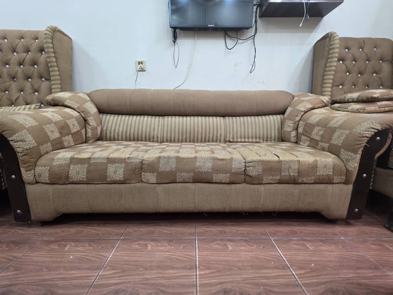 High Back Sofas + 3 Seater 6