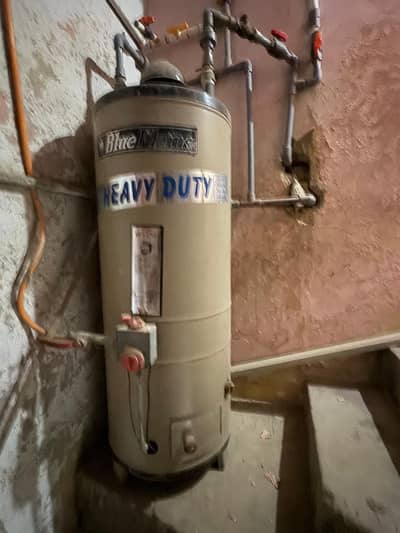 20 Gallon Gas Geyser 10" Gauge