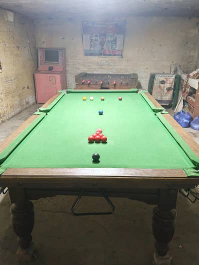 billiards table size 4/8