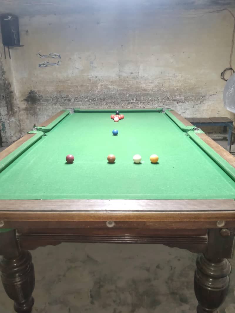 billiards table size 4/8 1