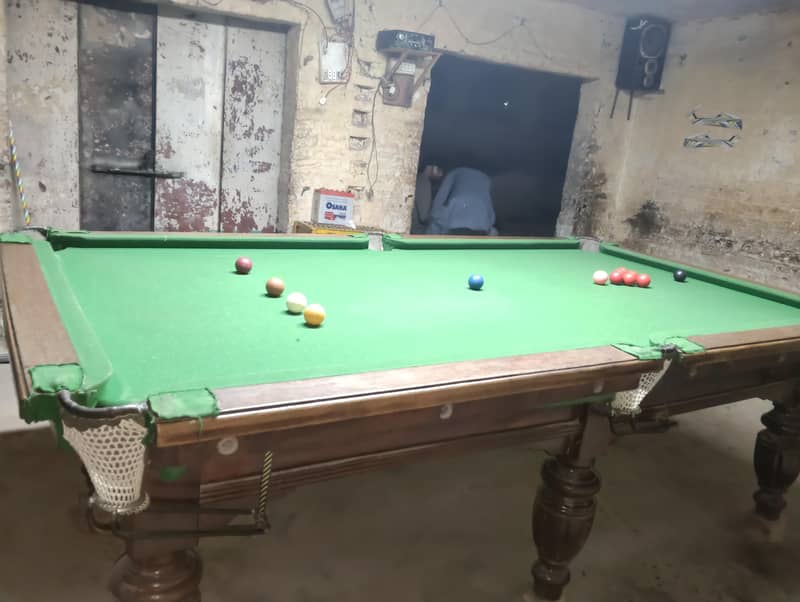 billiards table size 4/8 2
