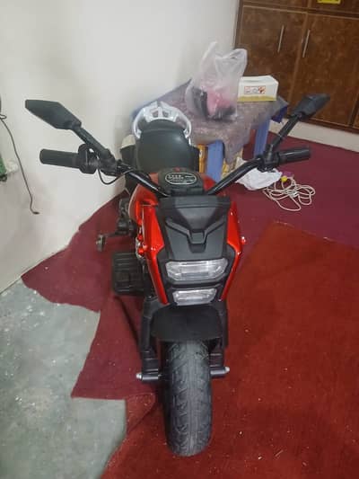 Kids Electric Rubber Wheels Bike