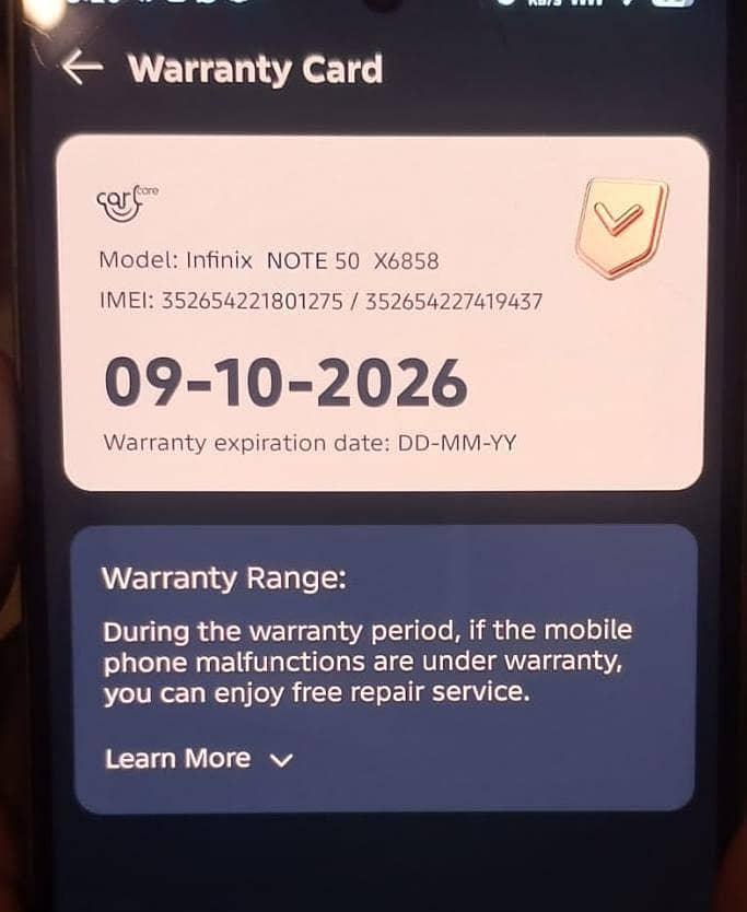 Infinix Note 50 4