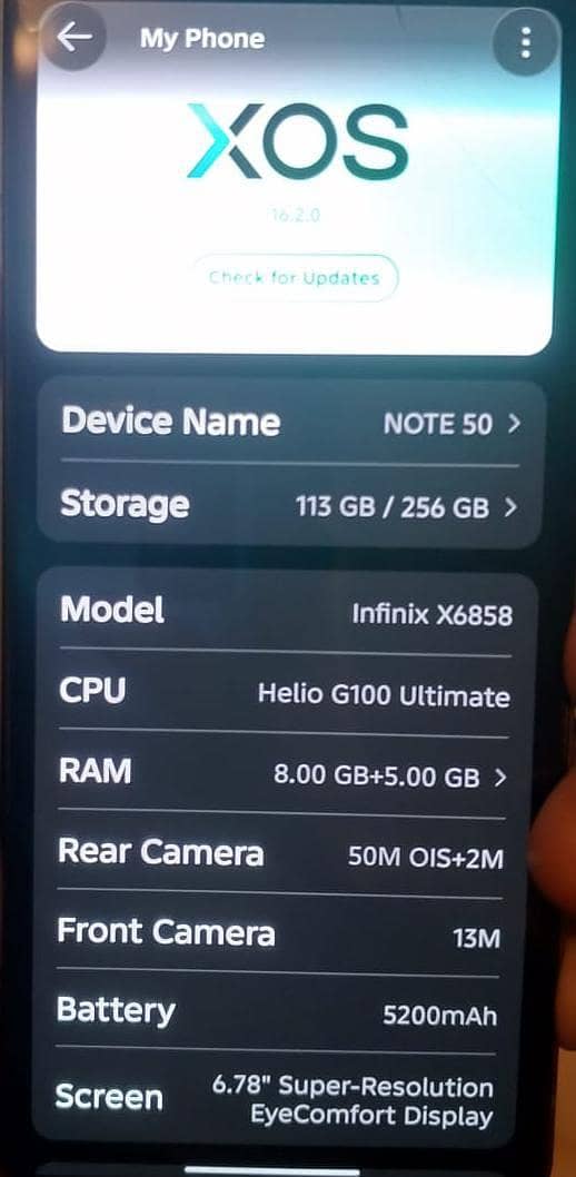Infinix Note 50 12