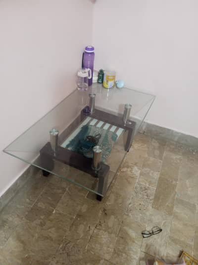 Glass table urgent sell