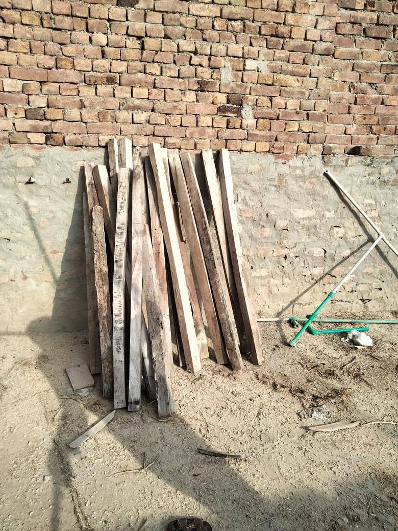 5 فٹ لکڑی کے مضبوط بالے 1