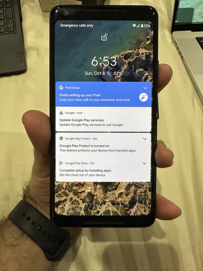 Google Pixel 2 XL 64GB (Just Black) - Official PTA Approved