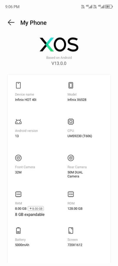 Infinix Hot 40i