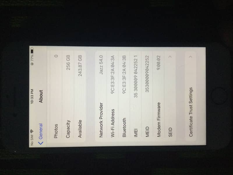 Apple iPhone 8 off mobile  memory chip issue 0