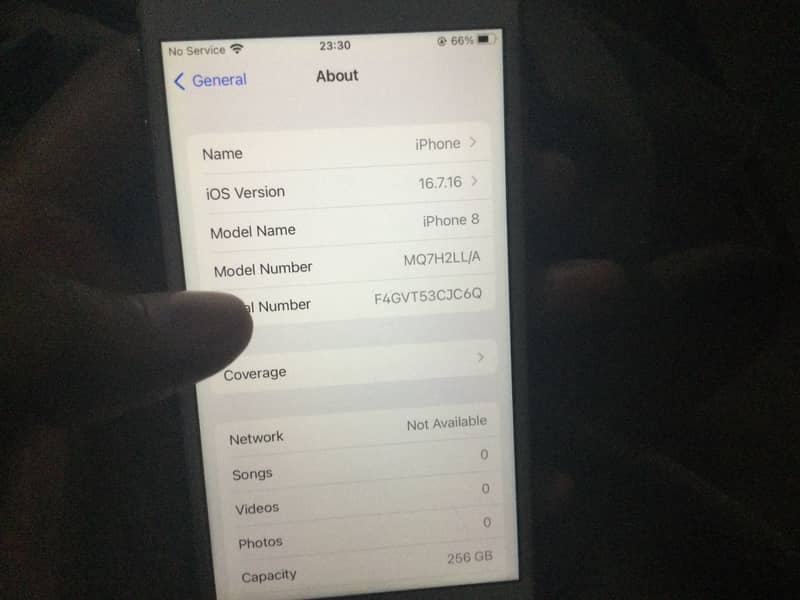 Apple iPhone 8 off mobile  memory chip issue 6