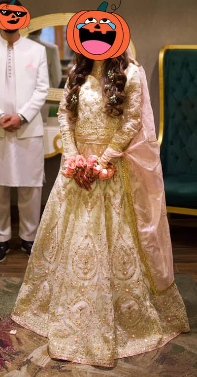 Original MNR Mohsin Naveed Ranjha 1 time weard Lehenga Choli