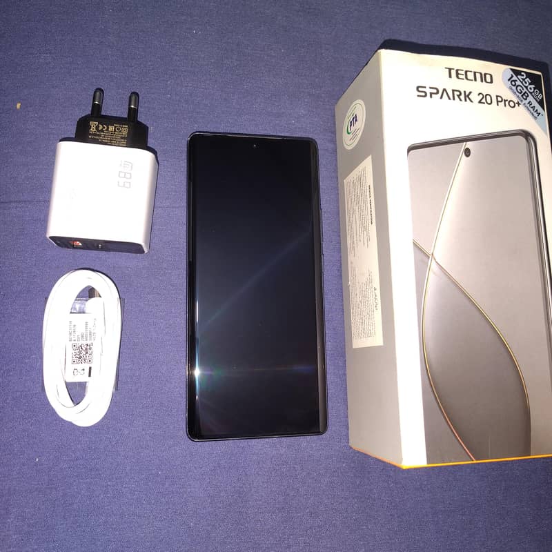 Tecno Spark 20 Pro Plus (complete box) 1