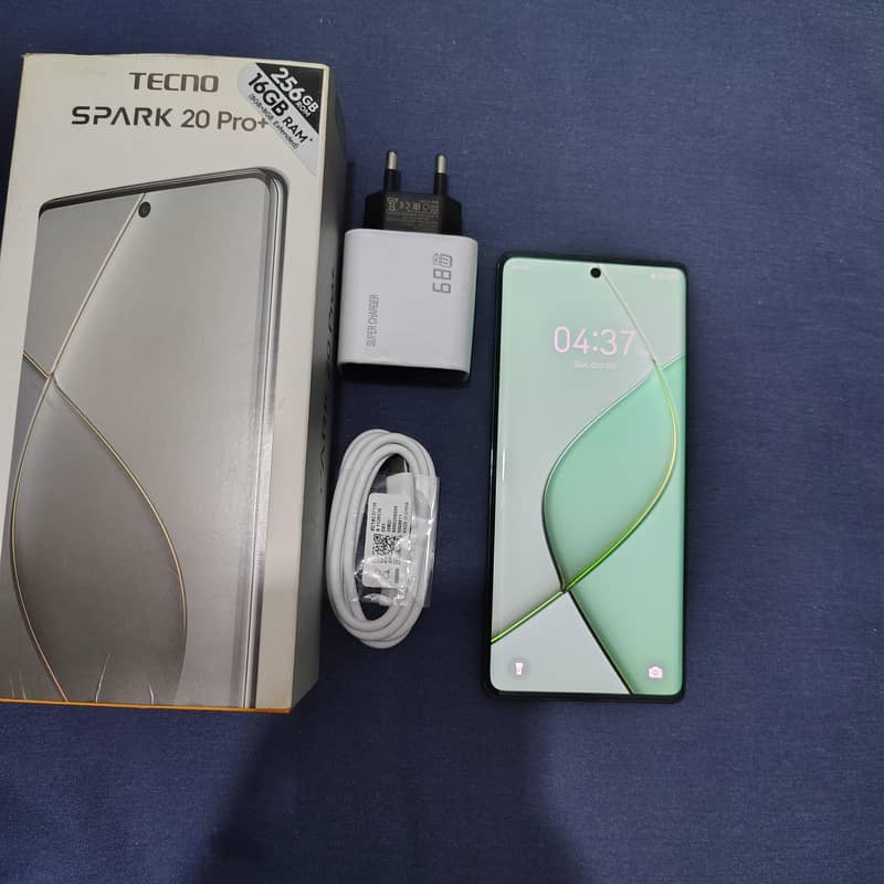 Tecno Spark 20 Pro Plus (complete box) 4