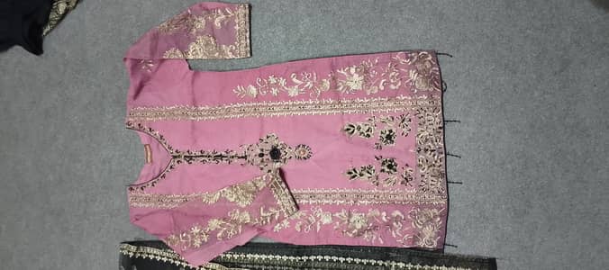 1 time used wedding & party wear dress , excellent condition