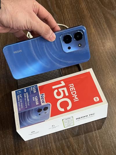 Redmi 15C pta approved 6 128gb