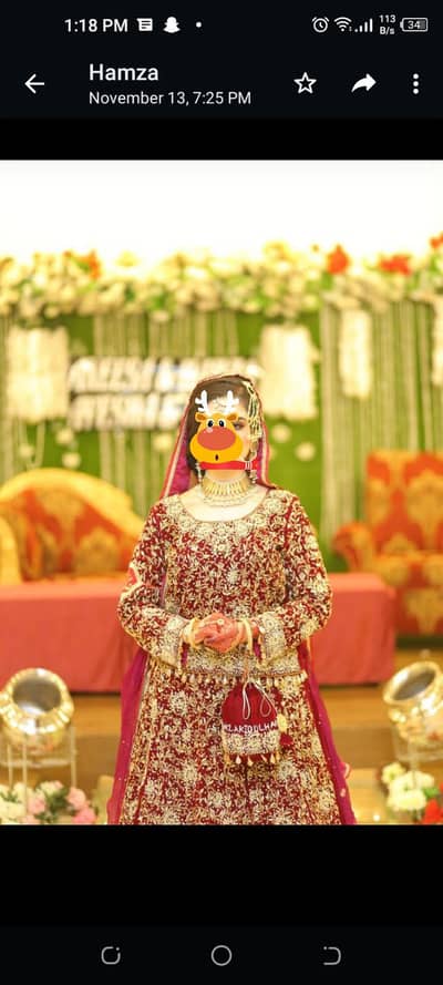 Bridal lehnga