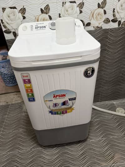 Apson washing machine for sale 6 months used only