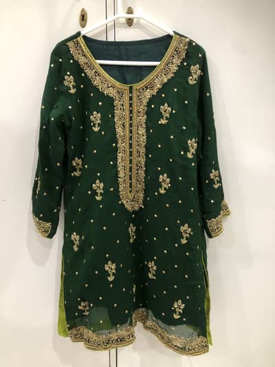 green gharara for sale