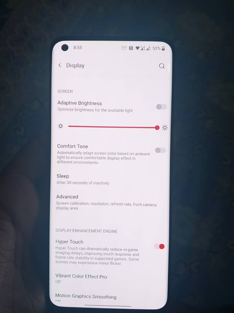 One Plus 9 Pro only mobile 8