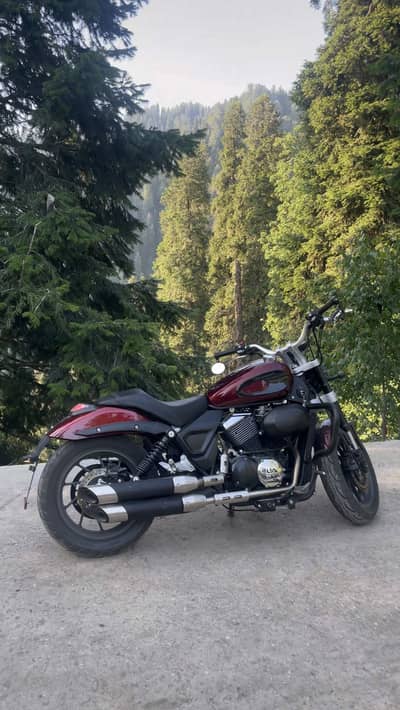 Lifan DLX 350 V2 Vtwin - Dual Cylinder Bobber - 3000km Only