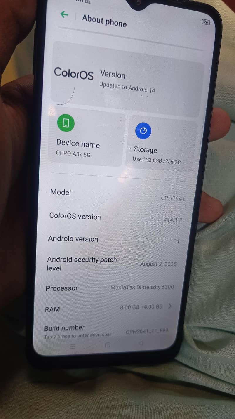 OPPO A3x 3