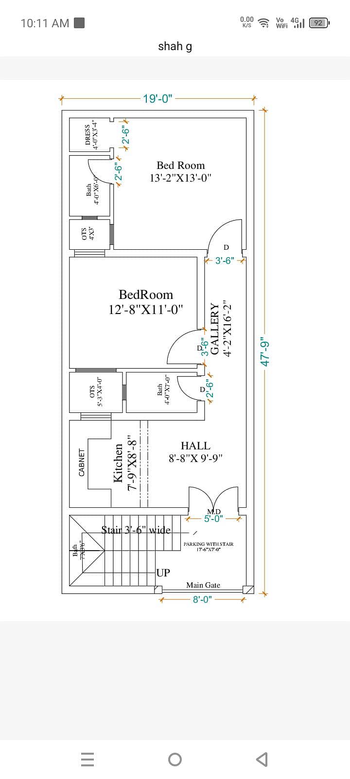 2d house plan 4