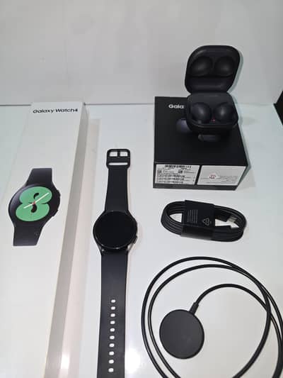 Samsung Galaxy Buds 2 Pro & Samsung Galaxy Watch 4 40mm
