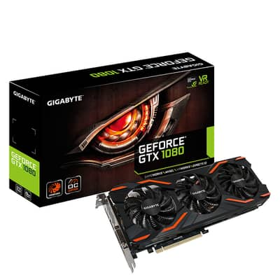 GeForce GTX 1080 WINDFORCE OC 8G with Box and driver CD