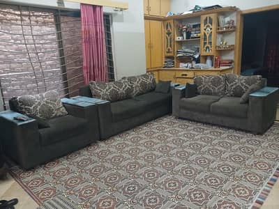 Seven seater sofa