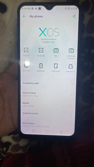 Infinix Hot 11 Play