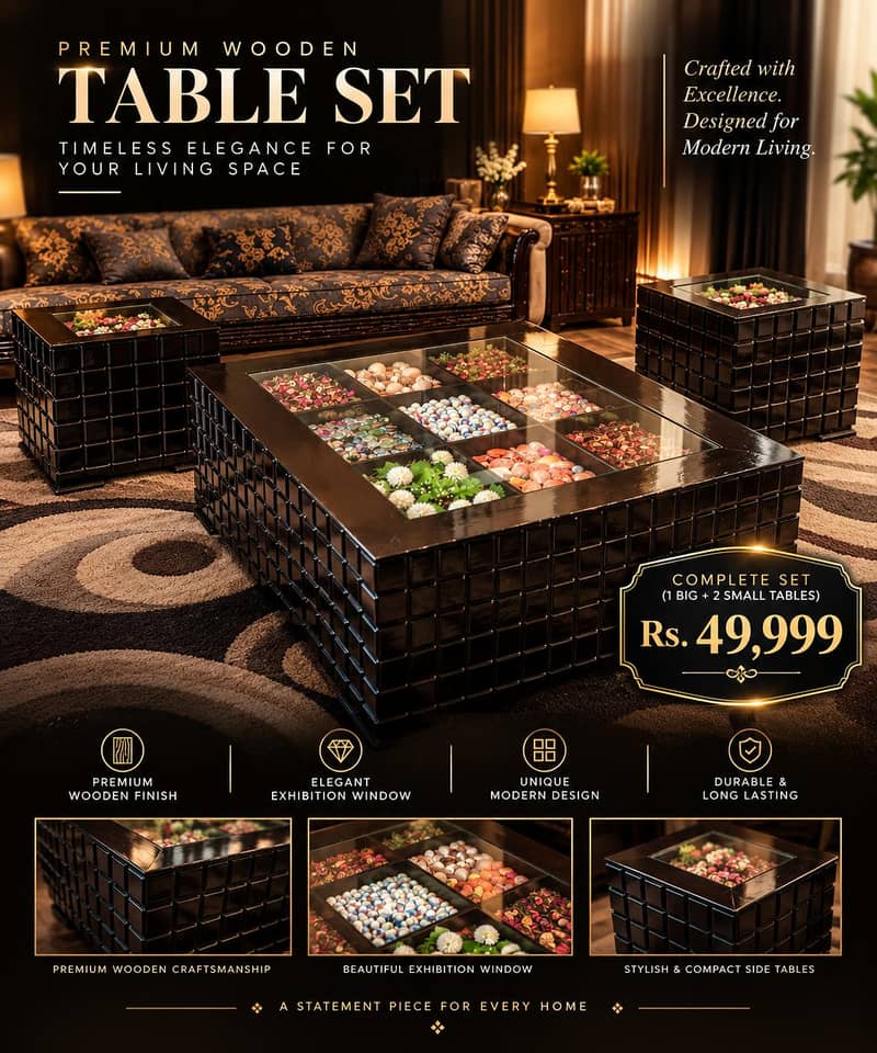 Table Set with Exhibition Window 0