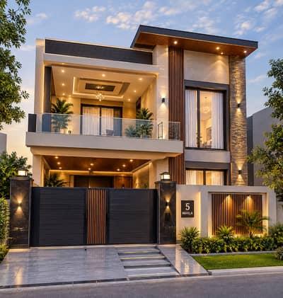 Exclusive 5 Marla Modern Home with Exceptional Finishing