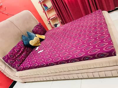 King Size Bed with Mattress