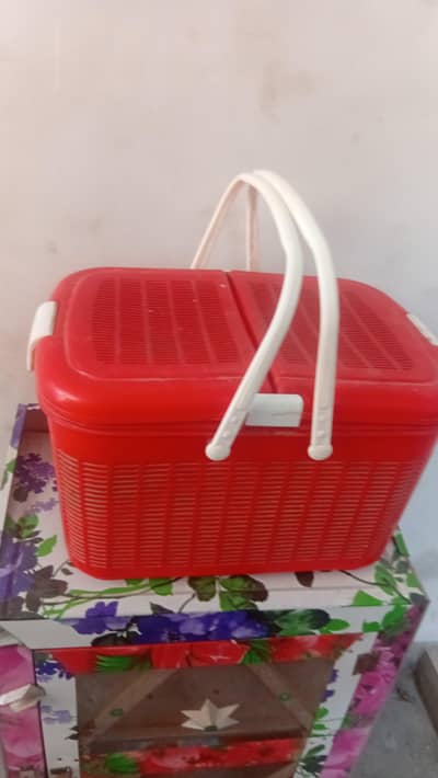 plastic basket for sale almost new
