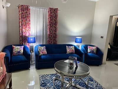 Solid Sheesham Wood 5-Seater Sofa Set | Excellent Condition