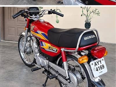 Honda CD 70 2025 AYV 4169 Total Genuine Bhakkar 150k