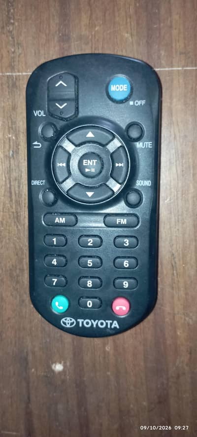 Original Yaris media player remote