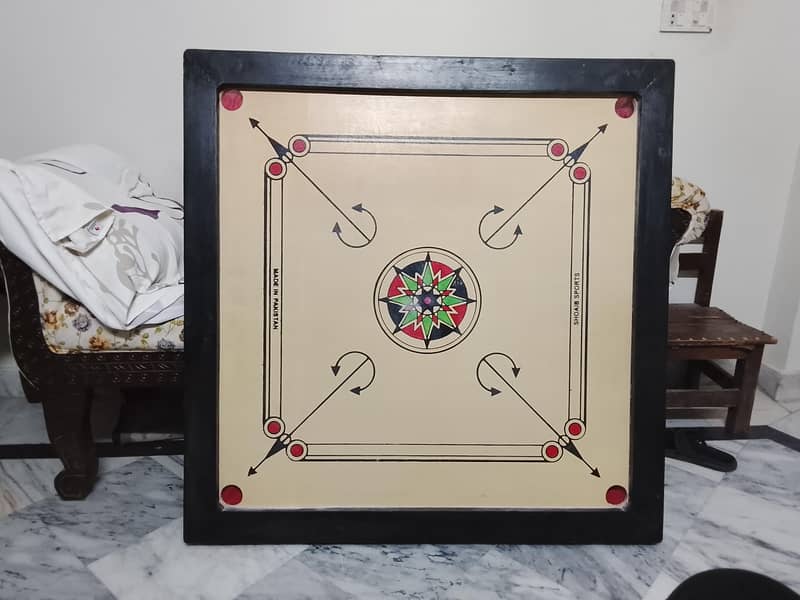 carrom board.  no bargaining. . final rate 9450 2