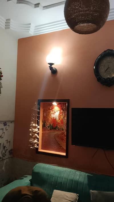 excellent condition of chandelier and wall lights. . .