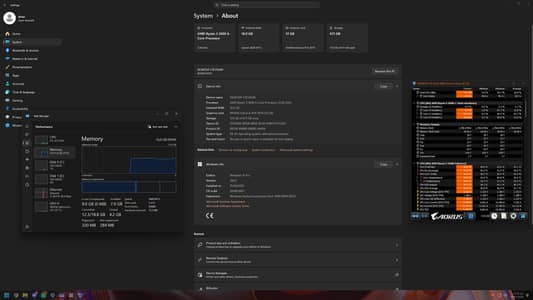 Ryzen 5 5600 + B550M DS3H + 16GB 3600Mhz CL18 Ram