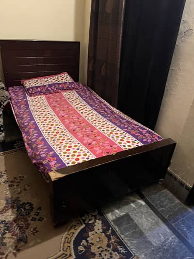 Two Same Single Bed with Mattress Foam , Urgent Sale