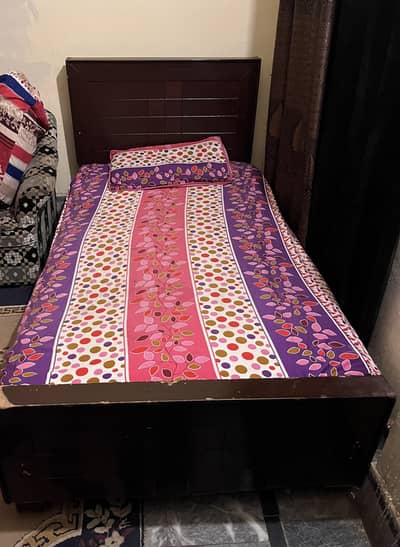 Two Same Single Bed with Mattress Foam , Urgent Sale
