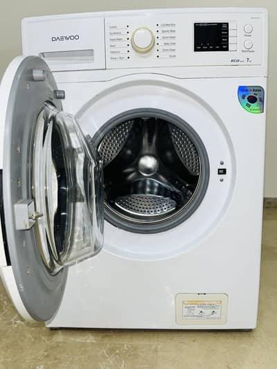 Daewoo 7KG Fully Automatic Front Load Washing Machine – Made in Korea
