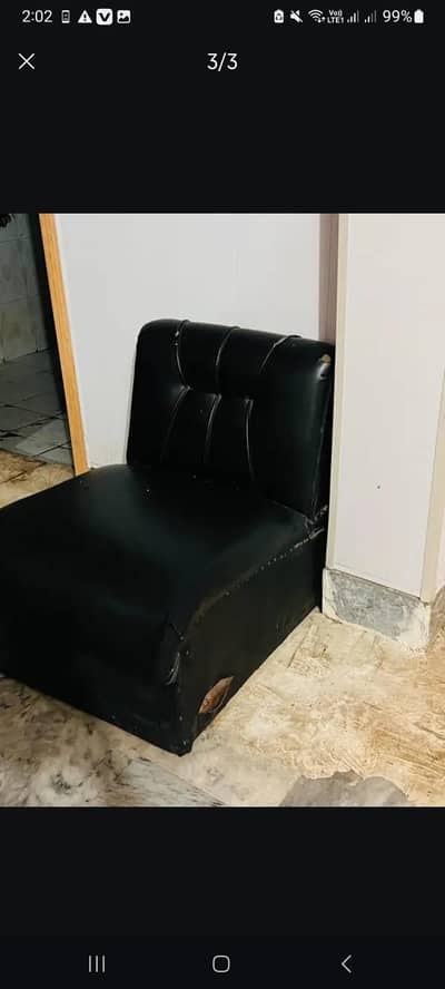 Black 2 soFa For sale