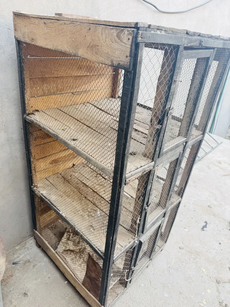 Wooden Cage For Sale Wooden 3 portion cage — photo 2